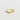 Delicate, double sapphire ring in 18k gold by Truss and Ore