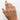 Hand modeling two delicate gold stacking rings by Truss and Ore