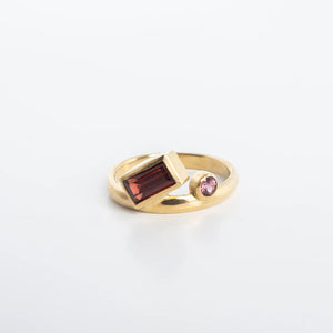 Custom-made Lexie 18kt gold ring by Truss and Ore