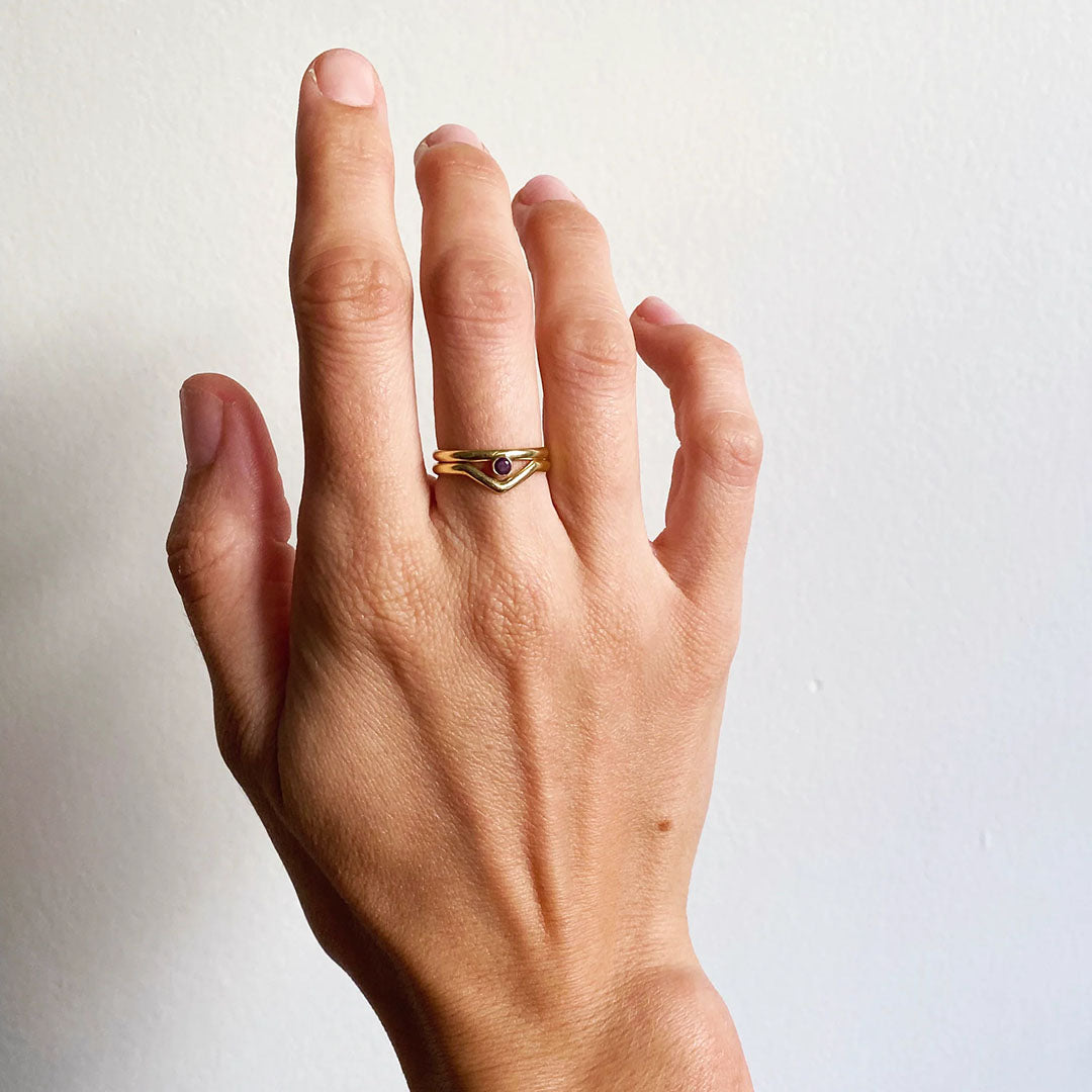 Black Onyx Signet Ring - Truss and Ore