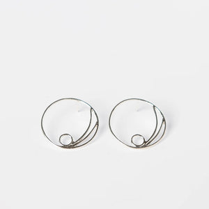 Sterling silver Carrie earrings by Truss and Ore