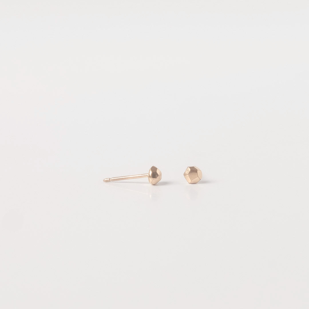 Gold Nugget Studs